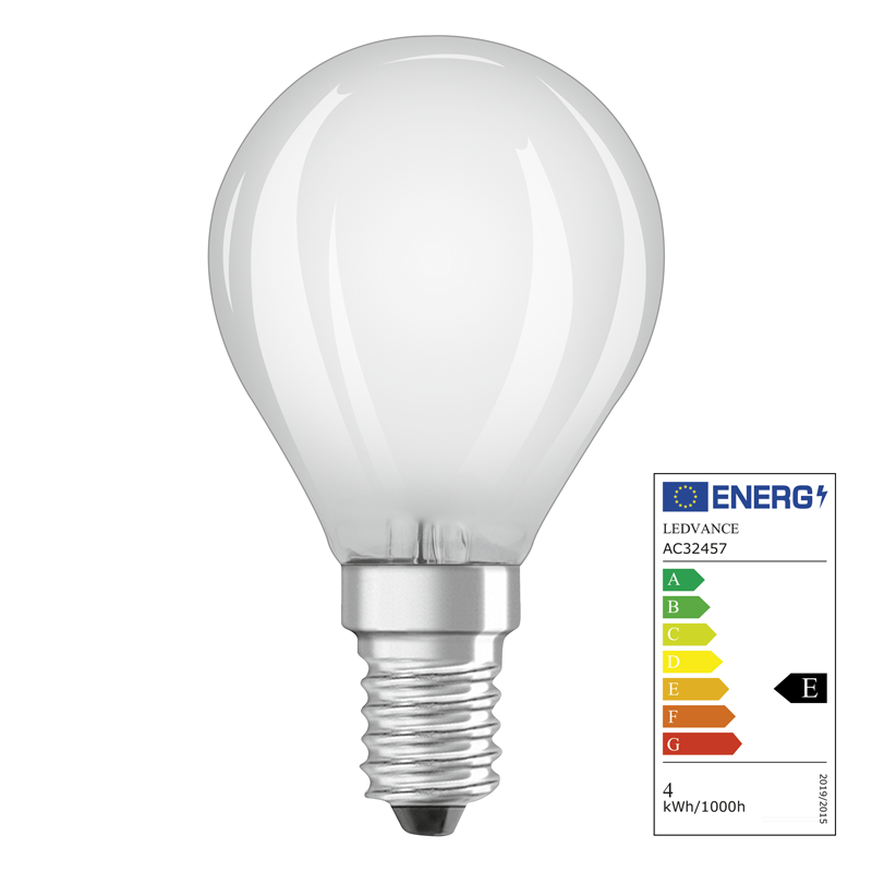 Osram LED Star Retrofit Classic P E14 240V 4W 470lm WW