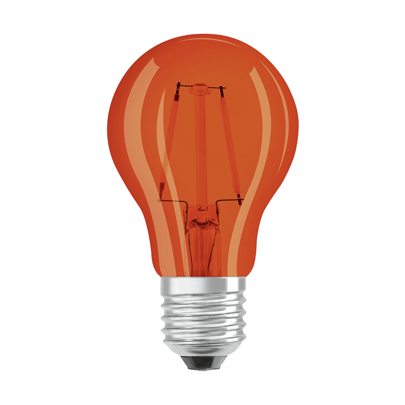 Osram Star Deco Classic A E27 240V 2.5W 160lm orange