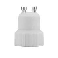 Adapterfassung GU10 - E14 2er Set weiss