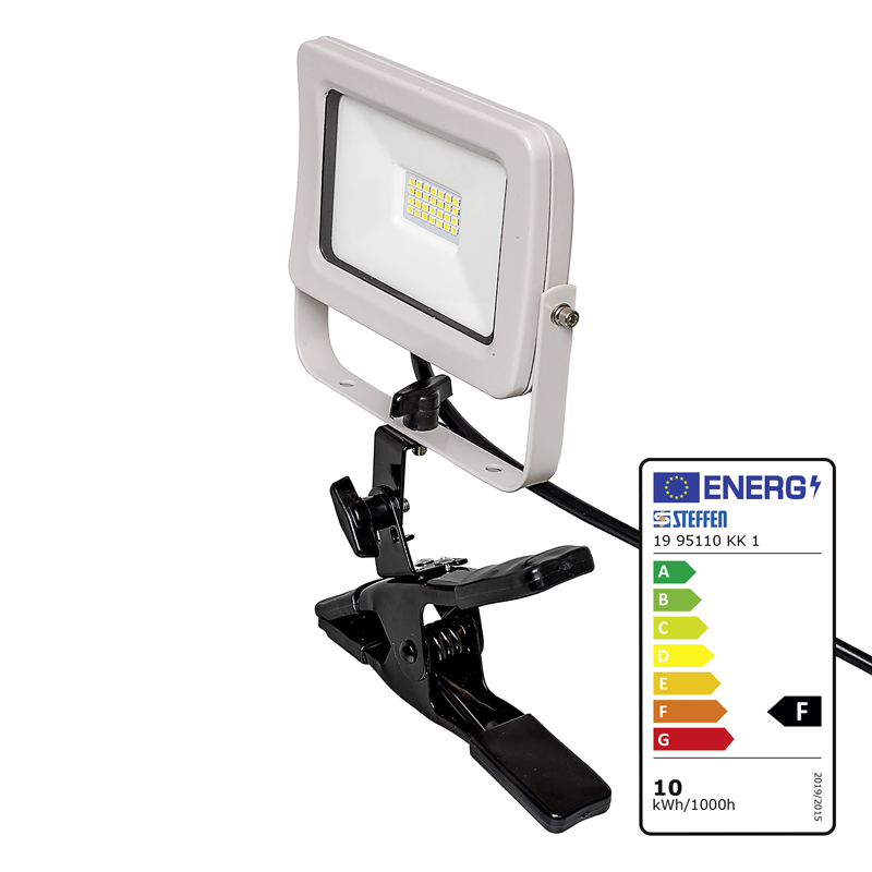 WORKLIGHT projecteur lampe LED 10W avec pince