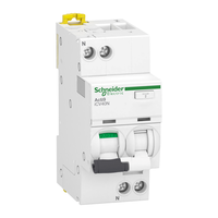 Disjoncteur différentiel 1P+N C 10A 30mA 6ka type A