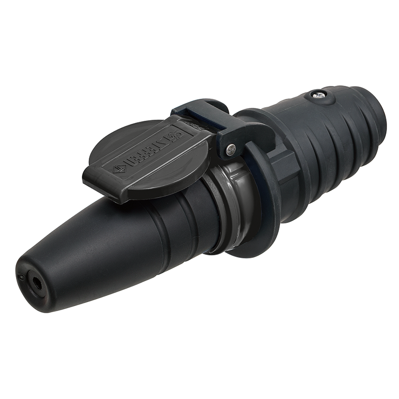 Stecker T23 IP55 schwarz