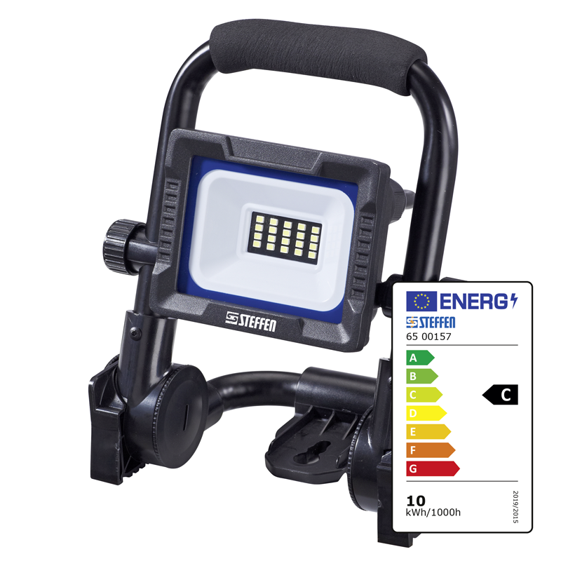 WORKLIGHT projecteur LED 10W avec poignée et support pliable 5m