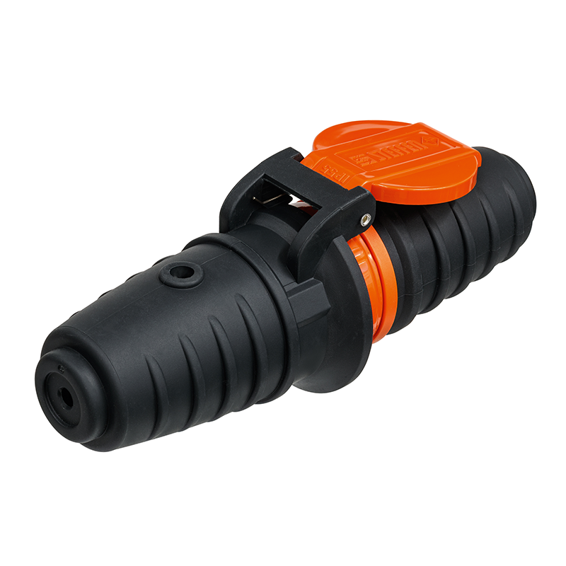 Kupplung T15 IP55 anthrazitgrau/orange