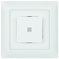 EDIZIOdue Interruttore da inc. SCH3, illuminato (LED giallo, orient. /contr.) bi