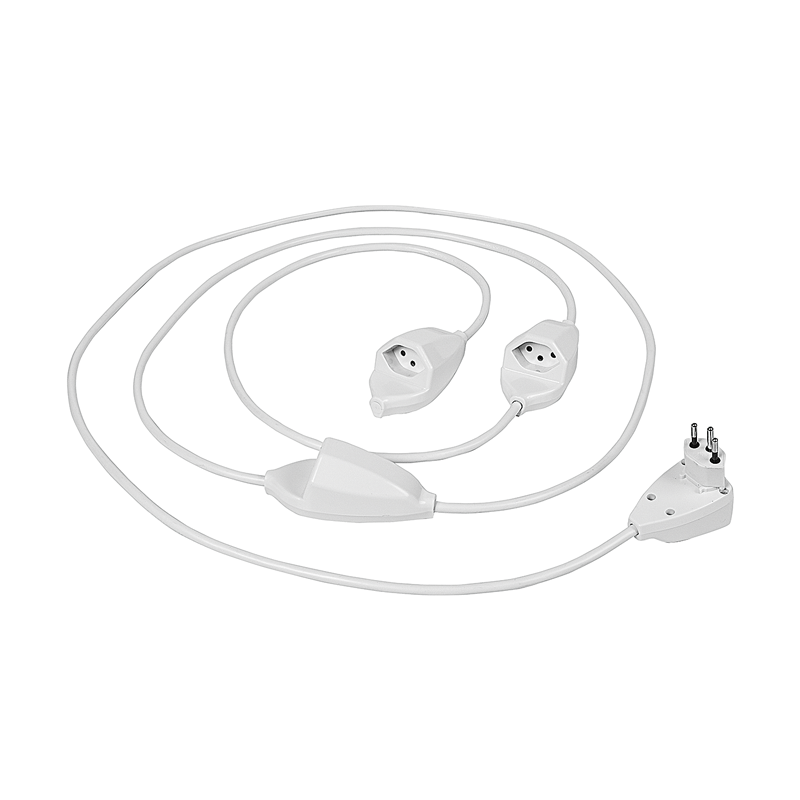 Prolunga elettrica OCTOPUS Td 3x1mm2 3m T12-T13 bi