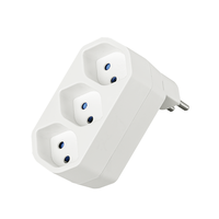 Adattatore multiplo MANTA 3xT13 girevole 320° bi