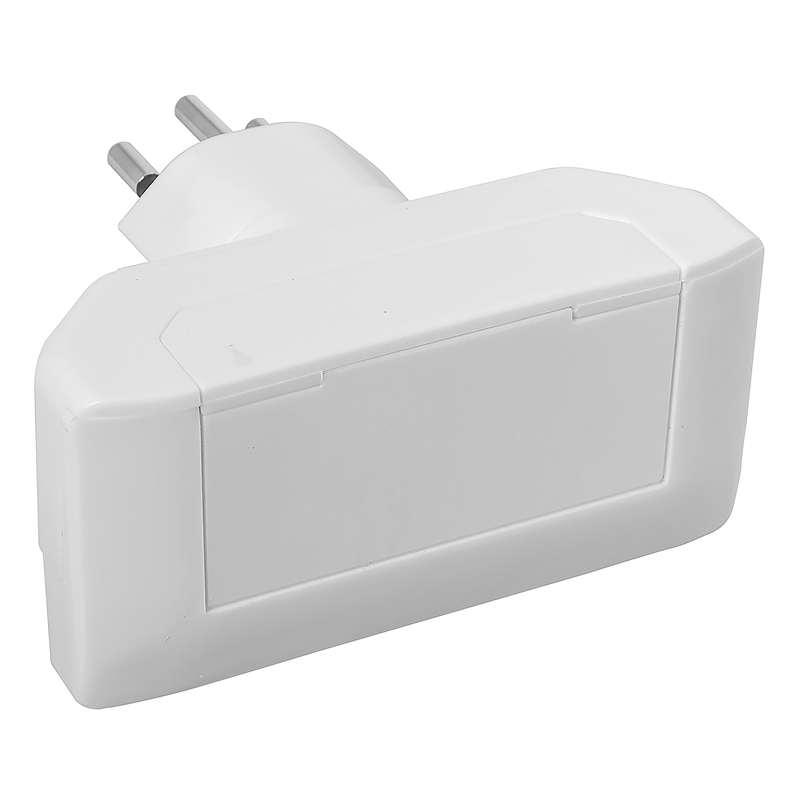 Adattatore multiplo OPPOSITE 2xT13 girevole 270° bi