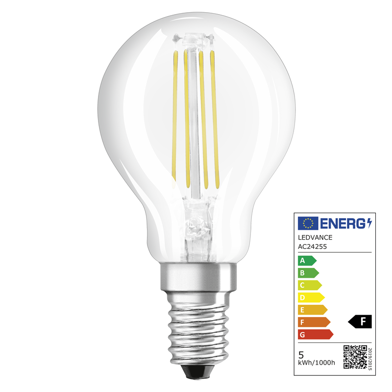 Osram LED Superstar Classic P E14 240V 4.8W 470lm CW
