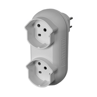 Adaptateur multiple STRONG 2xT15 (400V/10A) bl