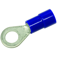 Capocorda ad anello isolato M6 (1.5-2.5mm2) blu PU 100 pz.