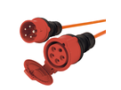 Rallonge électrique STEFFENFLEX EPR-PUR 5G1.5mm² 5m CEE16/5-CEE16/5 IP44 or
