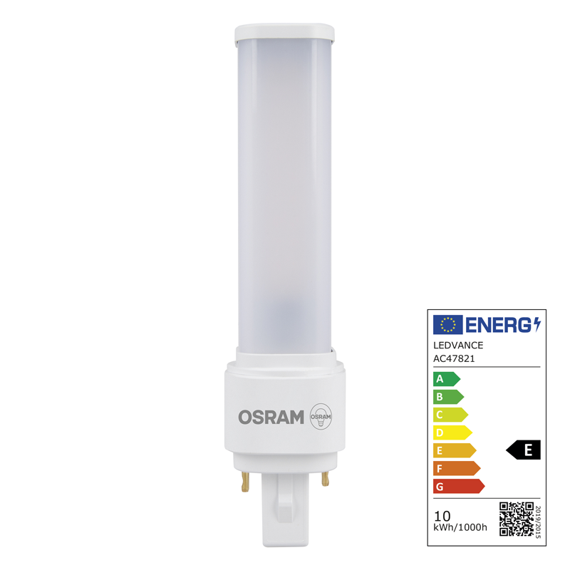 Osram Dulux LED-lampe compacte D/E26 G24D-3 9W/840 1100lm CW