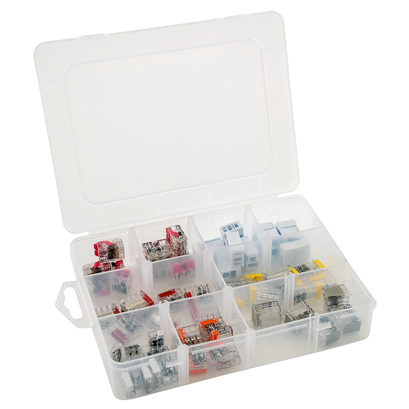 Verbindungsklemmen Set 9-teilig VPE 150 Stk. assortiert