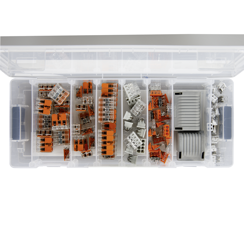 WAGO Set de bornes de connexion 8-parties UE 92 pcs. assorties