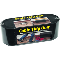 D-Line Gestion des câbles Design Box noir avec accessoires