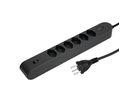 Steckdosenleiste IQ PRO 6xT13 + 1xUSB-A 18W + 1xUSB-C PD 20W 3m ant