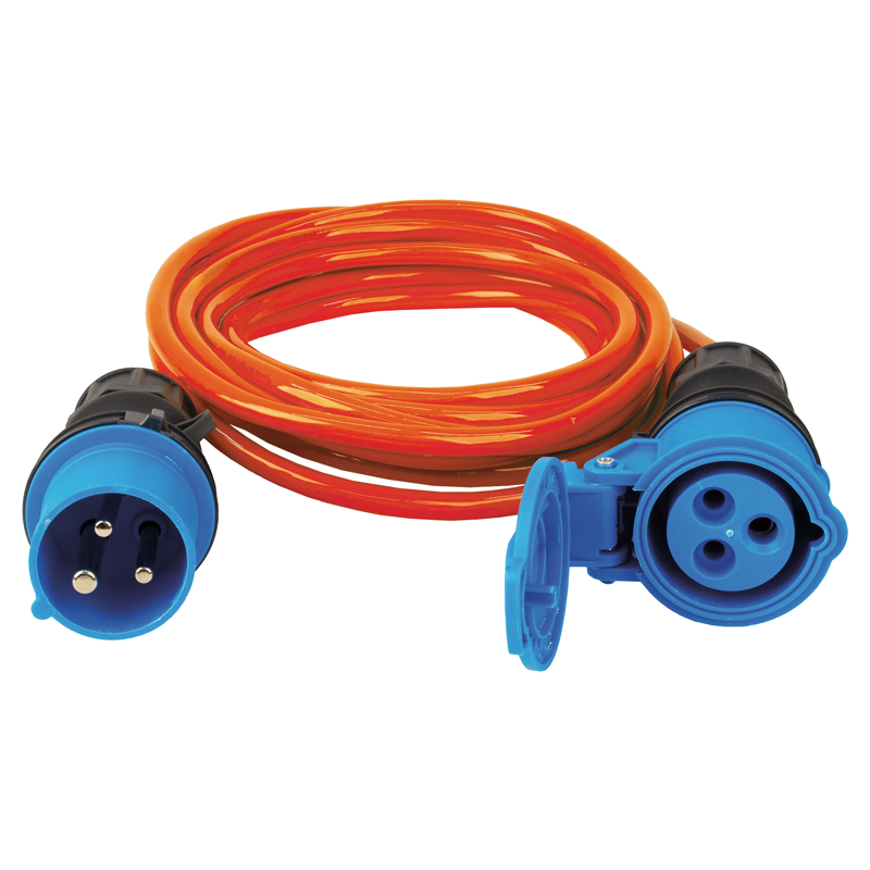 Rallonge électrique STEFFENFLEX EPR-PUR 3G2.5mm² 20m CEE16/5-CEE16/5 IP44 or