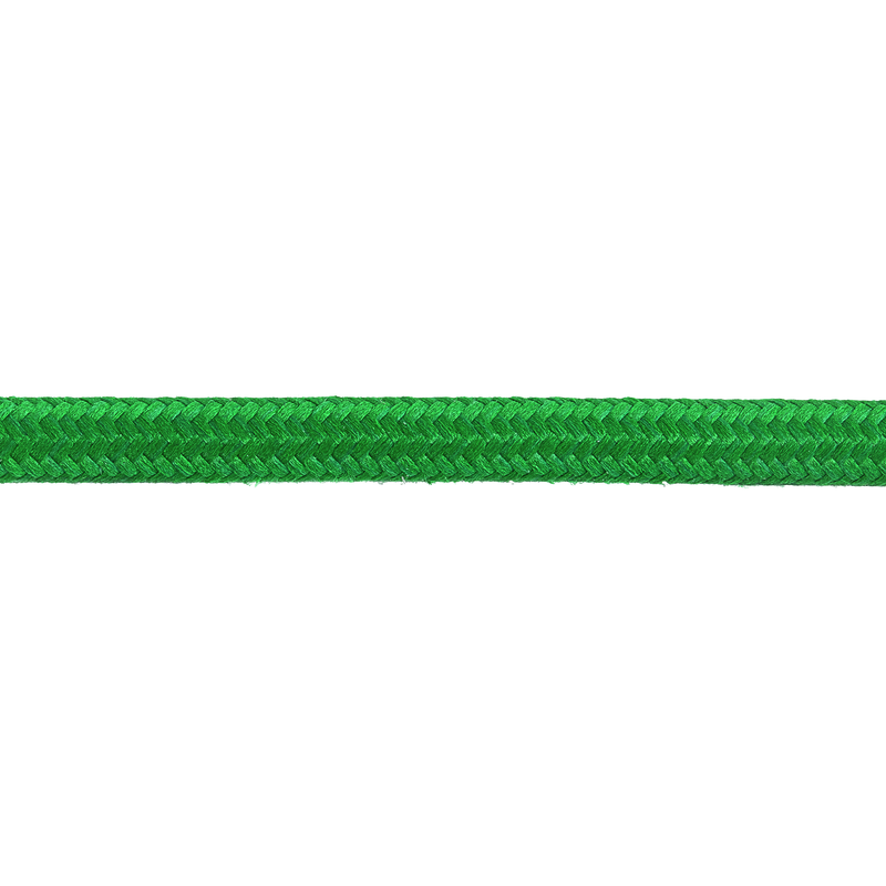 Câble textile 3x1mm² vert bobine avec 100m