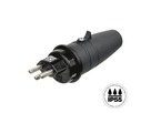 Stecker T23 IP55 schwarz