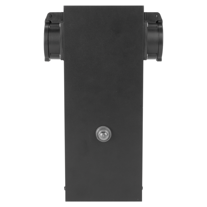 GardenLine Colonna con prese elettriche e timer 2xT13 IP55 con protezione da sov