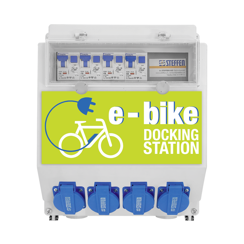 Dockingstation E-BIKE 4xT13 IP20