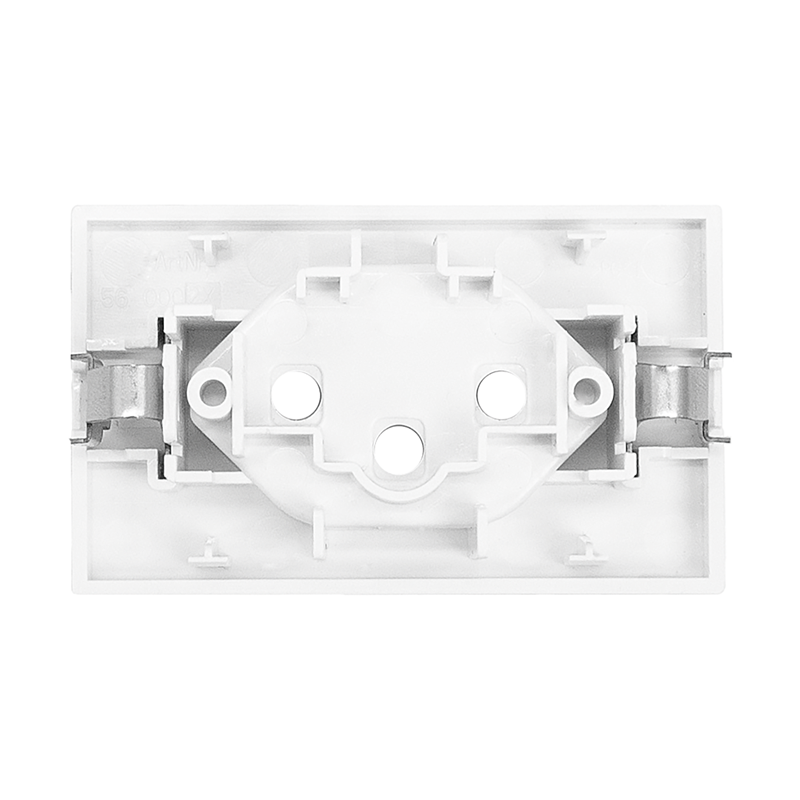 FLF Abdeckplatte Steckdose 1xT13 Gr.1 ws