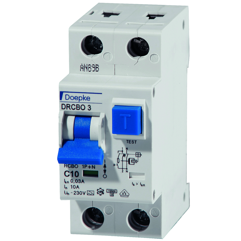 DCR-RCD 10A 30mA C unipolare + N