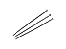 Kabelbinder mit Stahlnase 155x3.6mm, schwarz