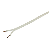 Lautsprecherkabel 2x1.5mm² weiss Ring 20m