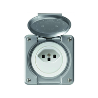 ROBUSTO Prise à enc. humide 1xT23 (16A/250V) QuickConnect IP55 al