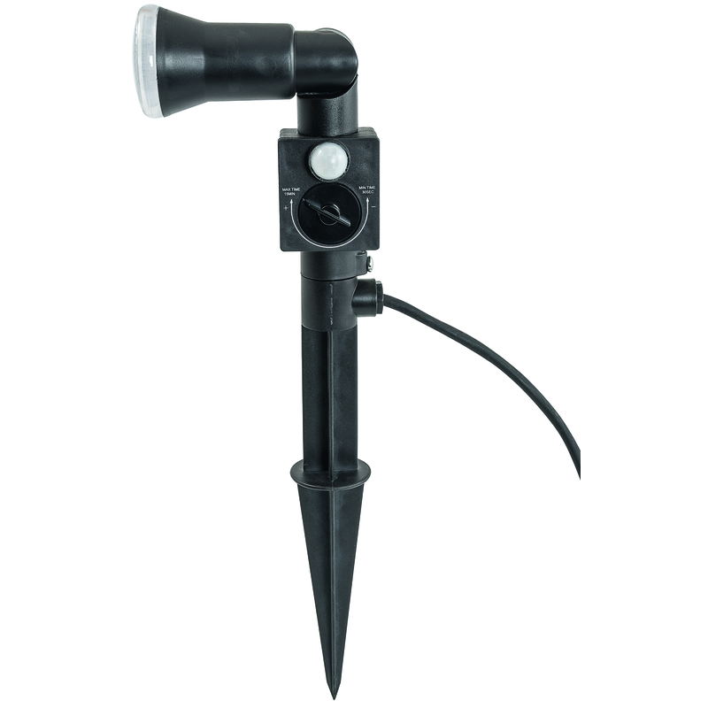 GardenLine Spot mit LED-Lampe 6W 400Lm 4000K mit PIR 90° 3m