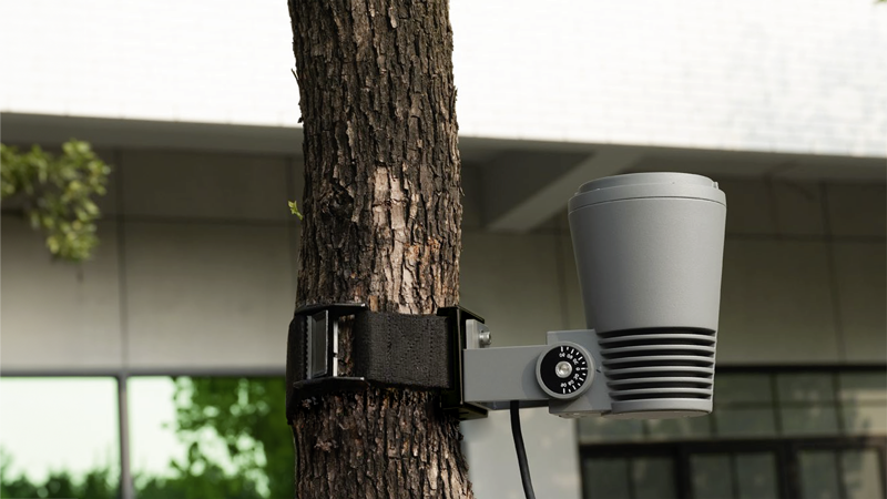 GardenLine spot avec lampe LED 7.2W, 646lm, 3000K, H05RN-F 3G1mm², Fiche T13