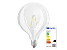 Osram LED Star Retrofit Classic Globe E27 240V 2.5W 250lm klar WW