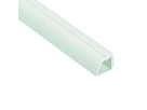 D-Line canal de câble quadrant 22x22mm barre 2m blanc