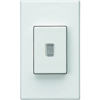FLF Druckschalter SCH3 beleuchtet mit Steckklemmen Gr.1 ws
