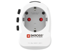 SKROSS Adapt. de voyage PRO Monde - Monde + 2xUSB-A 3 pôles max. 7A avec fusible