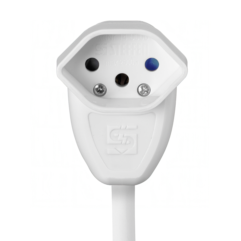 Presa multipla VARIABL 4xT13 3m con interr. + spina angol. girevole MISTER T bi