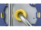 Kunststoff Gerätekabelrolle LOOP 1+1xT13 Td 3x1mm2 40m bl/gr
