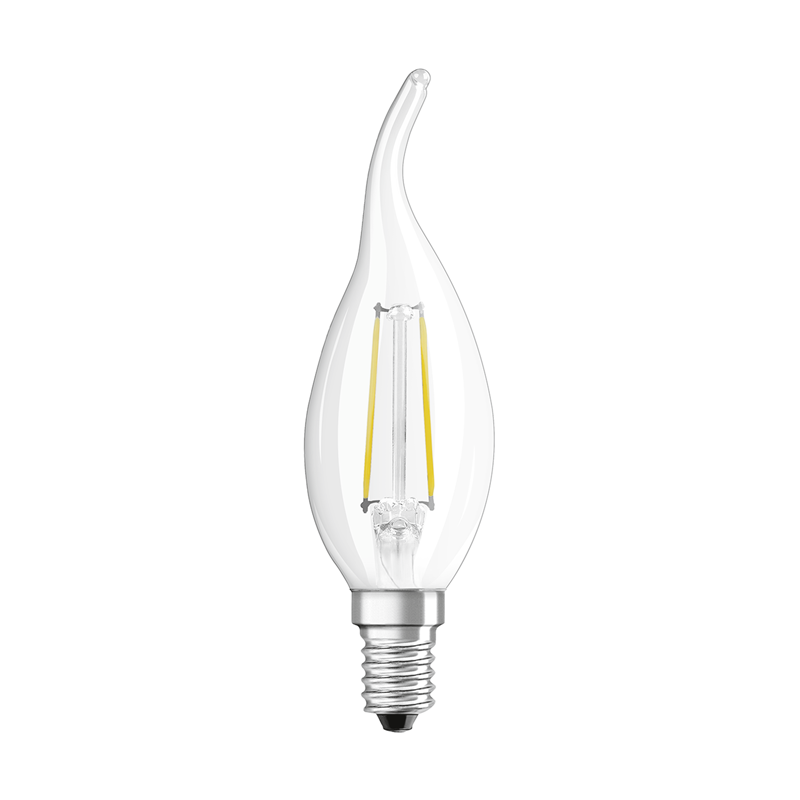 Osram LED Star Retrofit Classic BA E14 240V 2.5W 250lm WW