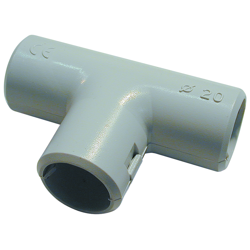 KU-Raccordo T M16 grigio 3 pezzi