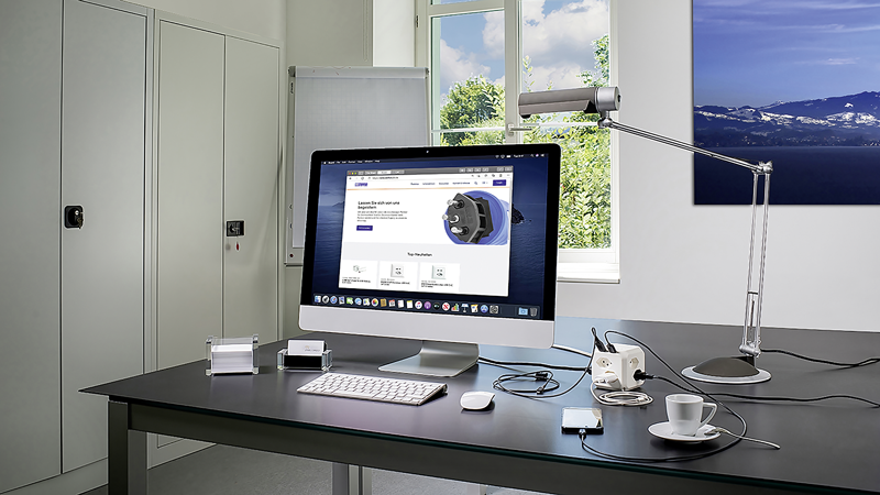Steckdosenwürfel CUBE 8xT13 + 2xUSB-A 12W 1.5m mit integr. Feinsicherung ws