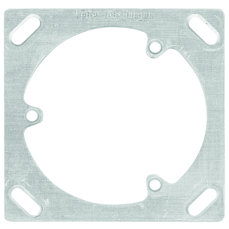 FELLER Plaque de montage SIMPLE pour prise 3xT13 ar