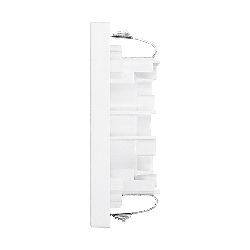 FLF Abdeckplatte Steckdose 1xT13 Gr.1 ws