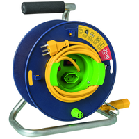 Avvolgicavo con aspo in plastica LOOP 1+1xT13 Td 3x1mm2 25m bl/ve