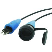 Prolunga elettrica industriale GdV 3x1.5mm2 10m T12-T13 IP21 nr