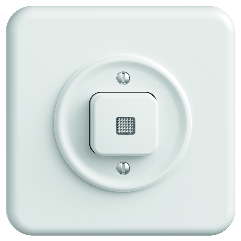 STANDARDdue Interr. da inc. CONT. CHIU.-APER. 1L illum. (LED giallo, contr.) bi