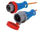 Rallonge électrique STEFFENFLEX EPR-PUR 5G2.5mm² 10m CEE16/5-CEE16/5 IP66 or