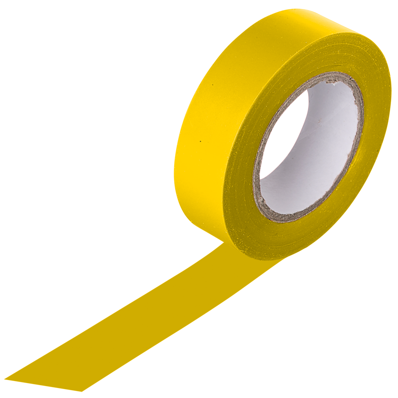 Isolierband gelb B 15mm H 0.15mm L 10m