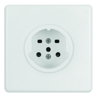 BASICO Presa da inc. 1xT15 (10A/400V) bi